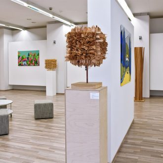 Baumsichten - Blick in die Ausstellung